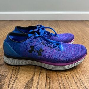 Under Armour Women's Vibrant Blue and Purple Athletic Shoes